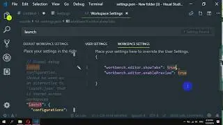 Visual Studio Code showing only one file in the tab bar can't open multiple files