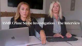 ASMR Crime Scene Investigation - Interviewing/Investigating You