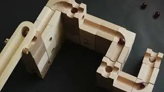 Red Cuboro Marble Run