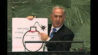 Israeli PM issues graphic warning on Irans nuclear weapons