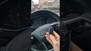 КЛЮЧ AUDI A6 C8 РЕМОНТ ЧИП КЛЮЧА ЗАЖИГАНИЯ  АУДИ А6 С8 2020 США ЗАМЕНА КОРПУСА АВТО КЛЮЧА