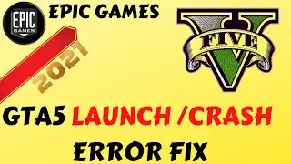 GTA V  not launching Epic Games WORKING FIX | Grand Theft Auto V not logging in Epic Games FIX