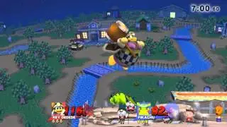 Dedede's Training Match Sm4sh 30