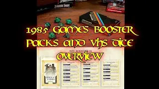 Deck of Stories Booster Packs and VHS Dice overview