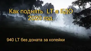 Black desert  БДО - 940 LT или как поднять вес за копейки в 2020