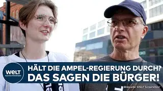 IHRE STIMME: Bürger skeptisch! Hält die Ampel-Koalition bis zur nächsten Bundestagswahl durch?