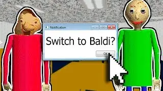 BECOMING BALDI? | Baldi's Basics In Education And Learning (Play As Baldi Mod)