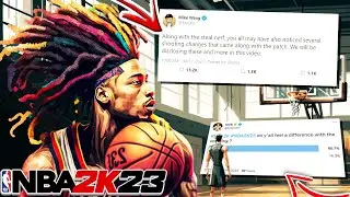 NBA 2K23 NEWS UPDATE - COMMUNITY REACTS TO SECRET CHANGES TO SHOOTING IN NBA 2K23