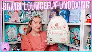 Disney Unboxing Bambi Loungefly Mini Backpack Haul Vlog DisTeeWorld Clothing Lion King Primark Haul