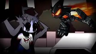 FNF mashup: Furnace Mecha Sonic vs Faker Sky "Battle Of Speed" (Mask Off x Prey [only Furnace part])