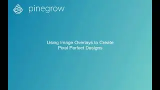 Image overlay display helper for creating pixel perfect designs