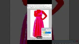How to remove white background from white dress 
