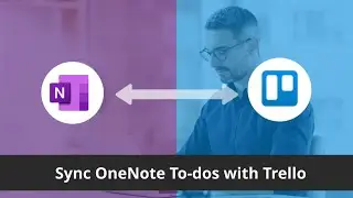 Sync OneNote with Trello - Integration