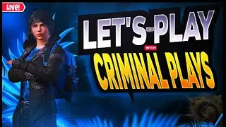 Pubg Mobile Live With | CRIMINAL___Plays | LIVE STREAM |