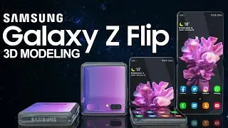 Samsung Galaxy Z Flip Modeling | 3ds Max Tutorial