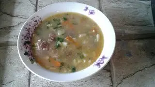 Суп с булгуром и чечевицей в мультиварке. Кулинарный рецепт.