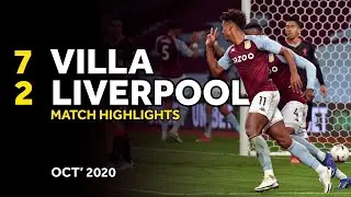 HIGHLIGHTS | Aston Villa 7-2 Liverpool | 4th October 2020