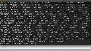 Python Basics - Reading a Data File into a list of floats