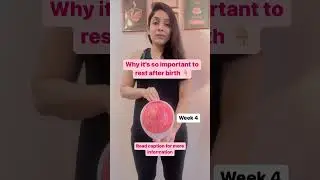 Why it’s so important to rest after birth ? 
