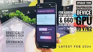 update adreno gpu drivers to latest v762 for any snapdragon device: improve game performance