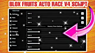 [🔥RACE V4] Blox Fruit AUTO RACE V4 SCRIPT | ANTI BAN & MORE