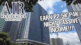 AIR RESIDENCES Amenity Tour + New Available 1BR with Balcony Unit | Best for AIRBNB Business