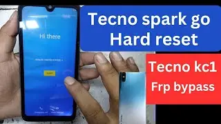 Tecno spark go hard reset / Tecno kc1 hard reset / spark go frp bypass / Tecno kc1 frp bypass /