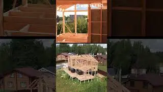 Каркасный дом-корабль в Солнечногорском районе МО