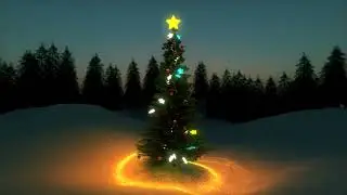 Green Screen Graphics | Christmas Tree Animation | HD 1080P