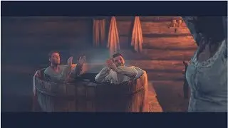 Kingdom Come Deliverance - Henry & Sirs Hans Capon Bath Together Scene (Next to Godliness mission)