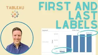 Label First and Last Points Only in a Tableau Graph