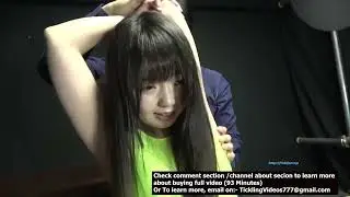 Armpits tickle and belly tickling swimsuit session with beautiful WEi