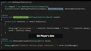 Storing Player's Data with Unity Playfab in 40 sec