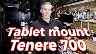 Tenere 700 tablet mount installation