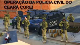 GTA 5 LSPDFR CEARÁ, Operação busca e apreenção da CORE Policia civil! #lspdfr #gta5 #fivem #gtarp