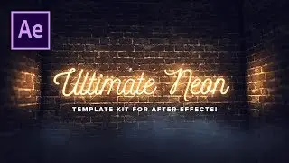 Make NEON Objects QUICKLY in After Effects!