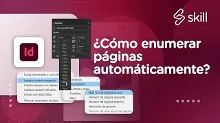 CÓMO ENUMERAR PÁGINAS AUTOMÁTICAMENTE EN INDESIGN
