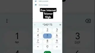 Free internet Telenor 10gb Lena Ka Tarika#youtubeshorts #youtube #shorts