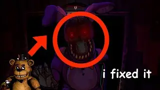 BONED But I Fix Withered Bonnie's Section | BITE FNAF 2 MIX [Friday Night Funkin' VS Ourple Guy]