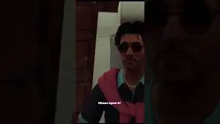 Hitman on fire