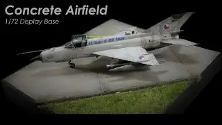 Concrete Display Base - 1/72 Airfield