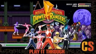 MIGHTY MORPHIN POWER RANGERS (SNES) - PLAY IT THROUGH