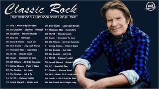 Classic Rock Compilation 60s 70s 80s - The Beatles, CCR, AC/DC, Aerosmith, Bon Jovi, Pink Floyd...