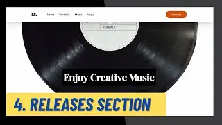 Design A Modern Responsive Musician Portfolio Website Using HTML, CSS & JS (Part 4)