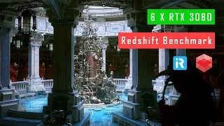 Powerful Redshift Render Farm | Redshift 3.0.35 Benchmark - 6XRTX 2080Ti | iRender Cloud Rendering