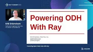 Powering Open Data Hub with Ray