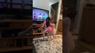 Vicky and Yeya dancing 🧐