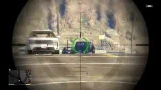 GTA V - Best Sniper Drive-by Shot?