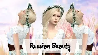 The Sims 4 | Create A Sim | Russian Beauty | Русская красавица