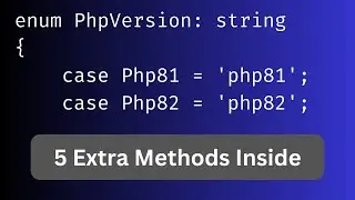 PHP Enum Class in Laravel: Extra Custom Methods